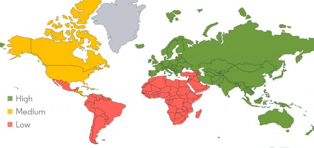 E-bike market growth rate by region